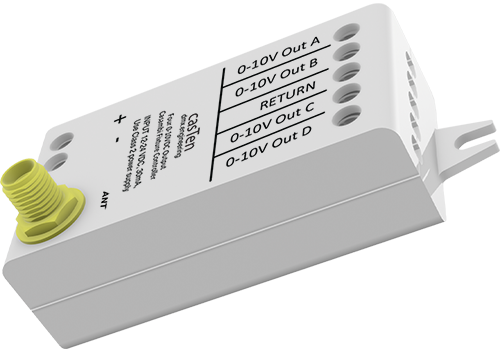casTen two-channel 0–10 V controller